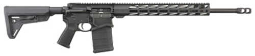 Ruger SFAR Semi-Automatic Rifle 6.5 Creedmoor 20" Nitride Coated Cold Hammer Forged Barrel (1)-20Rd Magazine Synthetic Stock Black Finish