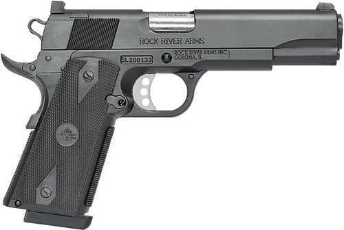 Rock River Arms PS6000 Semi-Automatic Pistol .45 ACP 5" Stainless Chrome Moly Barrel (1)-7Rd Magazine Black Overmolded Grips Black Finish