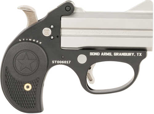 Bond Arms Stinger Derringer .22 Long Rifle 3" Matte Stainless Double Barrel 2 Round Capacity Black Nylon Grips Black Finish