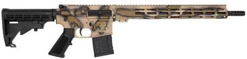 Great Lakes Firearms & Ammo AR-15 Semi-Automatic Rifle .223 Wylde 16" Barrel (1)-30Rd Magazine Optic Ready Black Collapsible Synthetic Stock Serpent Tan Camouflage Finish