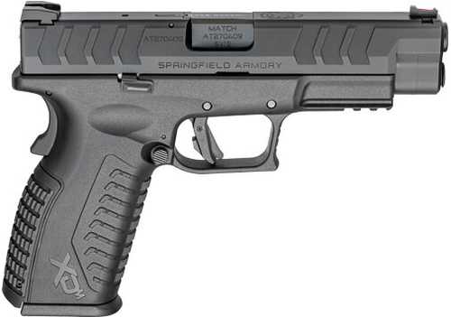 Springfield XD-M Elite Semi-Automatic Pistol 9mm Luger 4.5" Barrel (2)-10RD Magazines Optics Ready Rubber Grips Black Finsih