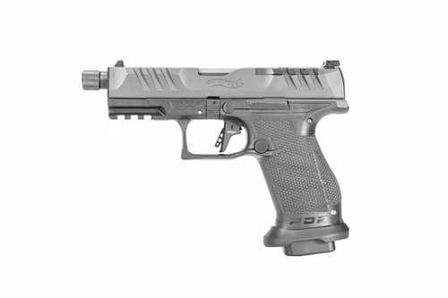 Walther Arms PDP Pro SD Compact Semi-Automatic Pistol 9mm Luger 4.6" Barrel (3)-10Rd Magazines Adjustable Sights Optics Ready Slide Black Polymer Finish