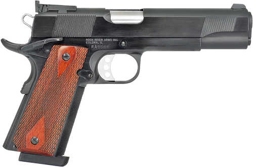 Rock River Arms PS2300 Basic Limited Semi-Automatic Pistol .45 ACP 5" Barrel (1)-7Rd Magazine Rosewood Grips Blued Finish
