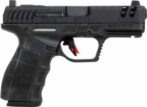 <span style="font-weight:bolder; ">SAR</span> USA SAR9C Semi-Automatic Pistol 9mm Luger 4" Barrel (2)-15Rd Magazines Fixed Sights Black Polymer Finish