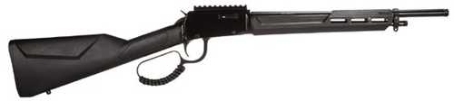 Rossi Rio Bravo Lever Action Rifle .22 Long Rifle 16.5" Barrel 10 Round Capacity Black Synthetic Stock Black Finish