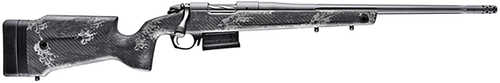 Bergara B-14 Crest Bolt Action Rifle 6.5 Creedmoor 20" Barrel (1)-5Rd Magazine Black & Gray Sponge Fixed Carbon Fiber Stock Sniper Gray Cerakote Finish