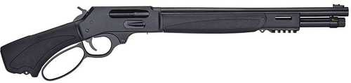 Click to see larger image. Henry X Axe Lever Action Shotgun .410 Gauge 2.25" Chamber 15.15" Barrel 5 Round Capacity Drilled & Tapped American Walnut Stock Black Finish