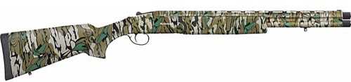 Mossberg Eventide Break Open Over/Under Shotgun 20 Gauge 3" Chamber 20" Barrel 2 Round Capacity Fiber Optic Front Sight Walnut Stock Mossy Oak Greenleaf Camouflage Finish