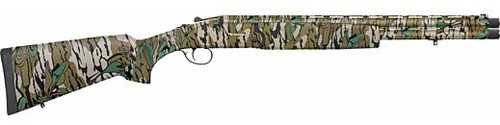 Mossberg Eventide Break Open Over/Under Shotgun 12 Gauge 3.5" Chamber 20" Barrel 2 Round Capacity Fiber Optic Front Sight Mossy Oak Greenleaf Camouflage Finish