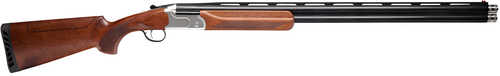 Stevens 555 Sporting Break Open Over/Under Shotgun 20 Gauge 3" Chamber 30" Barrel 2 Round Capacity Bead Sights Oiled Turkish Walnut Stock Black And Silver Finish