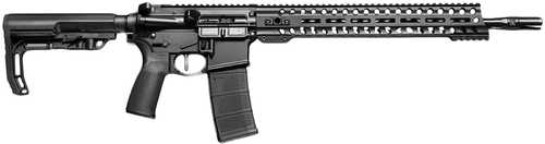 Patriot Ordnance Factory Minuteman Semi-Automatic Rifle 5.56x45mm NATO 13.75" Steel Threaded Barrel (1)-30Rd Magazine Black Anodized Finish