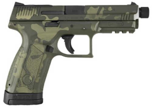 Girsan MC9 Disrupter Semi-Automatic Pistol 9mm Luger 4.6" Barrel (1)-17Rd Magazine Picatinny Accessory Rail Olive Drab Green Camouflage Finish