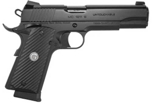 Girsan MC1911S Untouchable 1911 Semi-Automatic Pistol .45 ACP 5" Barrel (1)-8Rd Magazine Ambidextrous Safety G10 Grips Black Finish