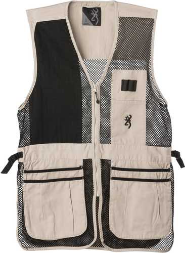 Browning Trapper Creek Vest Black/Tan Small 3050268901-img-0