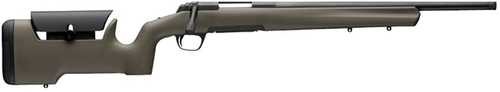 Browning X-Bolt Max SPR Bolt Action Rifle 6.8 Western 20" Heavy Sporter Barrel 3 Round Capacity Drilled & Tapped OD Green Max Composite Stock Blued Finish