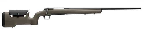 Browning X-Bolt Max Long Range Bolt Action Rifle 6.8 Western 24" Heavy Sporter Barrel 3 Round Capacity Drilled & Tapped OD Green Max Composite Stock Blued Finish