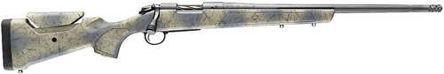 Bergara B-14 Wilderness Sierra Bolt Action Rifle 6.5 Creedmoor 20" Barrel 4 Round Capacity Wilderness Camo With Black Webbing Stock Sniper Gray Cerakote Finish