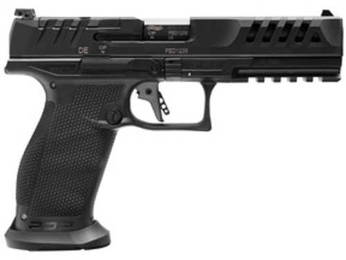 Walther PDP Match Striker Fired Semi-Automatic Pistol 9mm Luger 5" Barrel (3)-10Rd Magazines Optic Ready 3 Dot Sights Black Tennifer Finish