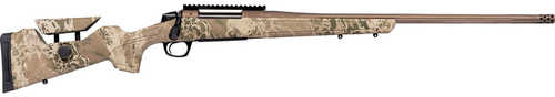 CVA Cascade Long Range Hunter Bolt Action Rifle .308 Winchester 22" Threaded Barrel (1)-4Rd Magazine Realtree Hillside Camouflage Synthetic Stock Smoked Bronze Cerakote Finish
