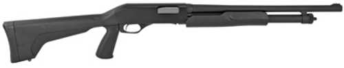 Used Stevens 320 Pump Action Shotgun 20 Gauge 3" Chamber 18.5" Barrel 5 Round Capacity Bead Sight Pistol Grip with Full Stock Black Finish