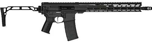CMMG Dissent MK4 Semi-Automatic Rifle .223 Remington/5.56mm NATO 16.1" Barrel (1)-30Rd Magazine DISSENT Side Folding Stock Black Finish