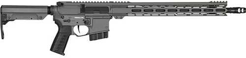 CMMG Resolute MK4 Semi-Automatic Rifle 6mm ARC 16.1" Barrel (1)-10Rd Magazine Ambidextrous Controls Cmmg Ripstock Butt Stock Tungsten Cerakote Finish
