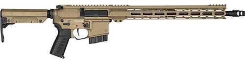 CMMG Resolute MK4 Semi-Automatic Rifle .350 <span style="font-weight:bolder; ">Legend</span> 16.1" Barrel (1)-10Rd Magazine Ambidextrous Controls Cmmg Ripstock Butt Stock Coyote Tan Cerakote Finish