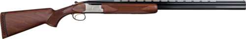 Browning Citori White Satin Break Open Over/Under Shotgun 28 Gauge 3" Chamber 28" Blued Barrel 2 Round Capacity Satin Finish Grade I Walnut Stock Silver Finish