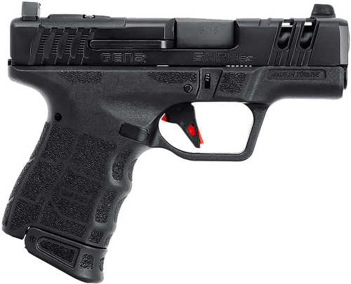 <span style="font-weight:bolder; ">SAR</span> USA SAR9 Gen2 Sub-Compact Semi-Automatic Pistol 9mm Luger 3.3" Barrel (1)-12Rd & (1)-15Rd Magazine Black Polymer Finish