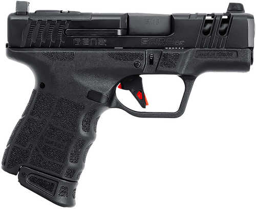SAR USA SAR9 SC Gen2 Compact Semi-Automatic Pistol 9mm Luger 3.3" Barrel (2)-12Rd Magazines Black Polymer Finish