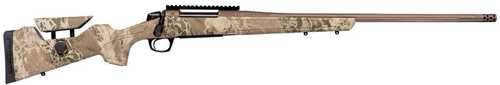 CVA Cascade Long Range Hunter Bolt Action Rifle 300 PRC 26" Barrel (1)-3Rd Magazine Realtree Hillside Camouflage Synthetic Stock Smoked Bronze Cerakote Finish