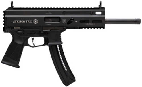 Grand Power Stribog TR22 Semi-Automatic Pistol .22 Long Rifle 10" Barrel (3)-25Rd Magazines M-LOK Rail Matte Black Finish