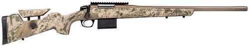 CVA Cascade Varmint Hunter Bolt Action Rifle 223 Remington 20" Threaded Barrel (1)-5Rd Magazine Realtree Hillside Camouflage Synthetic Stock Smoked Bronze Cerakote Finish