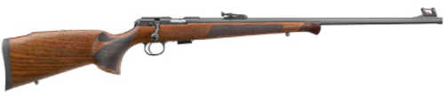 Used CZ 457 Premium Bolt Action Rifle 22 Long Rifle 24.8" Threaded Barrel 5 Round Capacity Walnut Stock Blued Finish