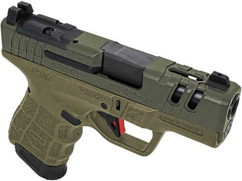 SAR USA SAR9 SC Gen2 Compact Semi-Automatic Pistol 9mm Luger 3.3" Barrel (2)-12Rd Magazines Olive Drab Green Polymer Finish