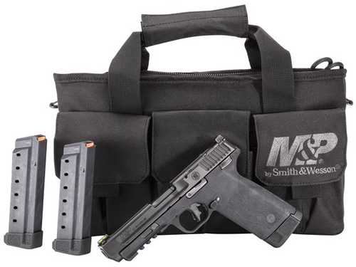 Smith & Wesson M&P 22 Magnum Bundle Internal Hammer Fired Semi-Automatic Pistol 22 Magnum 4.35" Barrel (3)-30Rd Magazines Black Armornite Finish