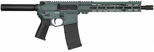 CMMG Banshee MK4 Semi-Automatic Pistol 300 AAC Blackout 12.5" Barrel (1)-30Rd Magazine Black Polymer Grips Charcoal Green Cerakote Finish