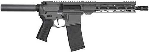 CMMG Banshee MK4 Semi-Automatic Pistol 5.56mm NATO 10.5" Barrel (1)-30Rd Magazine Black Polymer Grips Tungsten Cerakote Finish