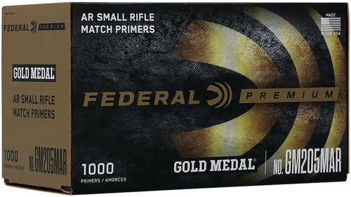 Federal Gold Medal AR Match Small Rifle Primer (1000 Count)