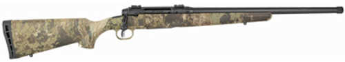 Used Savage Axis II Compact Bolt Action Rifle 6.5 Creedmoor 20" Medium Contour Barrel 4 Round Capacity 2 Piece Weaver Base Veil Wideland Camouflage Synthetic Stock Matte Blued Finish