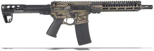 Seekins Precision CQ PDW SBR Semi-Automatic Short Barrel Rifle 223 Remington/5.56mm NATO 10.5" Threaded Barrel (1)-30Rd Magazine Odin Works CQB Folding Stock Flat Dark Earth Battle Worn Finish