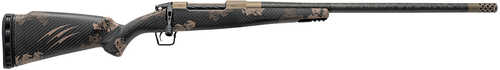 Fierce Firearms Carbon Rogue Bolt Action Rifle 7mm PRC 24" Barrel 3 Round Capacity Sonora Ambush Camouflage Carbon Fiber Stock Smoked Bronze Cerakote Finish