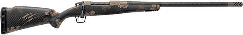 Fierce Firearms Carbon Rogue Bolt Action Rifle<span style="font-weight:bolder; "> 280</span> <span style="font-weight:bolder; ">Ackley</span> 24" Barrel 3 Round Capacity Sonora Ambush Camouflage Carbon Fiber Stock Smoked Bronze Cerakote Finish
