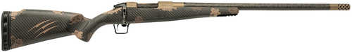 Fierce Firearms Carbon Rogue Bolt Action Rifle 300 Winchester Magnum 24" Barrel 3 Round Capacity Sonora Ambush Camouflage Carbon Fiber Stock Smoked Bronze Cerakote Finish