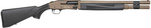 <span style="font-weight:bolder; ">Mossberg</span> 940 Pro Tactical Semi-Automatic Shotgun 12 Gauge 3" Chamber 18.5" Barrel 7 Round Capacity Drilled & Tapped Black Synthetic Stock Flat Dark Earth Cerakote Finish