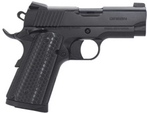 Girsan MC1911SC 1911 Semi-Automatic Pistol 45 ACP 3.4" Barrel (1)-6Rd Magazine 3-Dot Sights Ambidextrous Safety G10 Grips Black Finish