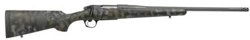 Bergara Canyon Bolt Action Rifle 308 Winchester 20" Threaded Barrel 4 Round Capacity Drilled & Tapped Swamper Rogue Camouflage Carbon Fiber Stock Tactical Grey Cerakote Finish