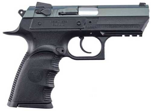 Magnum Research Baby Eagle III Semi-Compact Semi-Automatic Pistol 40 S&W 3.85" Barrel (2)-12Rd Magazines Northern Lights Cerakote Slide Black Finish