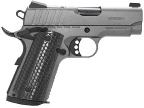 Girsan MC1911SC Influencer 1911 Semi-Automatic Pistol 45 ACP 3.4" Barrel (1)-6Rd Magazine Ambidextrous Safety 3-Dot Sights Composite Grips Tungsten Gray Finish