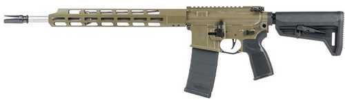 Sig Sauer M400 Tread Semi-Automatic Rifle 223 Remington/5.56 NATO 16" Barrel (1)-30Rd Magazine Black Magpul SL-K Telescoping Stock Moss Green Cerakote Finish